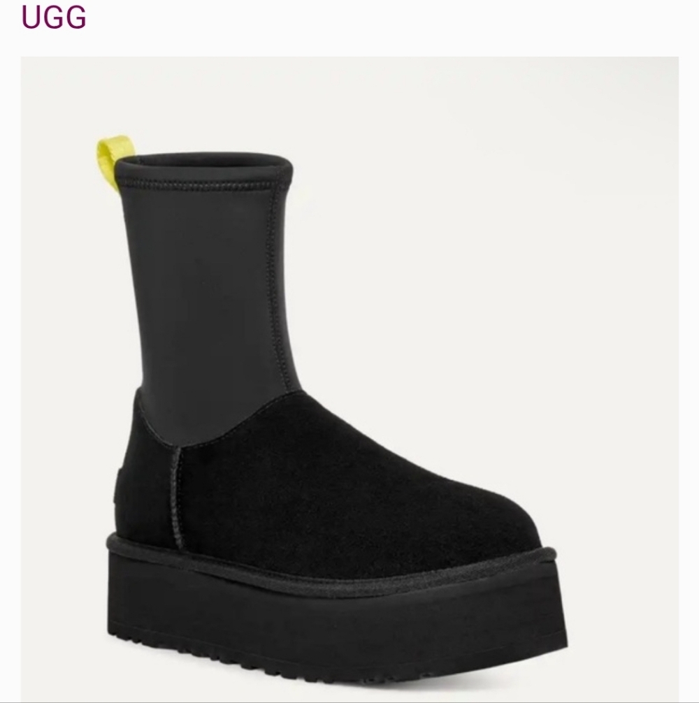 UGG Black Platform Boots